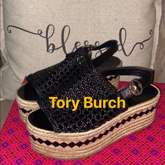 Tory Burch Shoes - Tory Burch platforms size 8